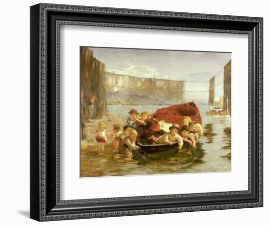 The Young Trawlers-William McTaggart-Framed Giclee Print