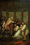 Baptism of St. Augustine-Louis De, The Younger Boulogne-Framed Giclee Print