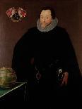 Portrait of Robert Devereux-Marcus, The Younger Gheeraerts-Giclee Print