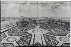 Perspective View of the Garden Facade of the Chateau of Vaux-Le-Vicomte-Israel, The Younger Silvestre-Giclee Print