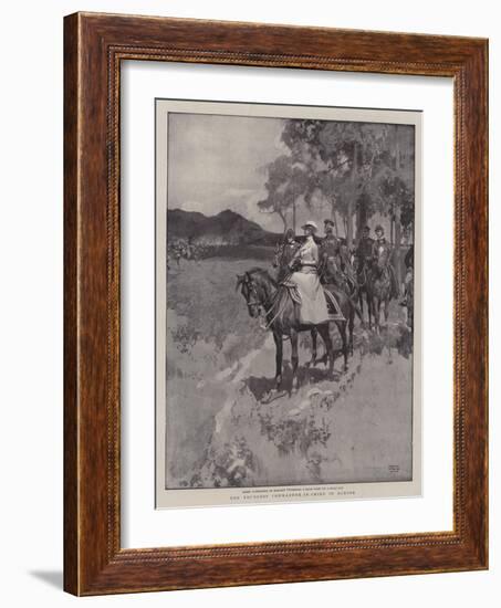 The Youngest Commander-In-Chief in Europe-Frank Craig-Framed Giclee Print