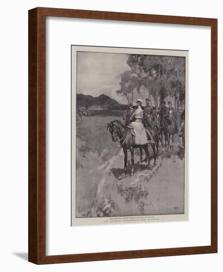 The Youngest Commander-In-Chief in Europe-Frank Craig-Framed Giclee Print