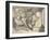 'The youth and the sage. The sage doing a somersault', 1889-John Tenniel-Framed Giclee Print