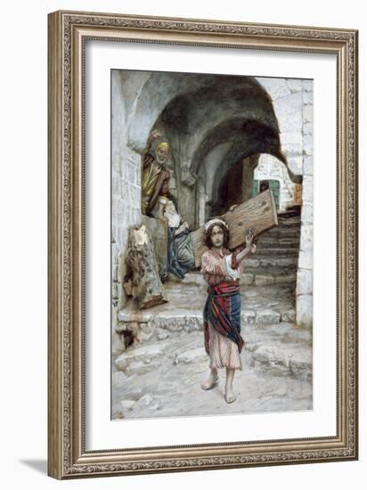 The Youth of Jesus, Illustration for 'The Life of Christ', C.1886-94-James Tissot-Framed Giclee Print