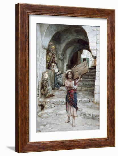 The Youth of Jesus, Illustration for 'The Life of Christ', C.1886-94-James Tissot-Framed Giclee Print