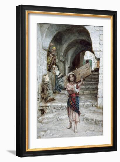 The Youth of Jesus, Illustration for 'The Life of Christ', C.1886-94-James Tissot-Framed Giclee Print