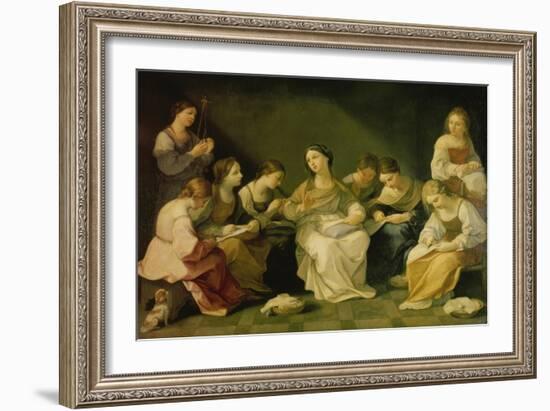 The Youth of Mary, 1610-Guido Reni-Framed Giclee Print