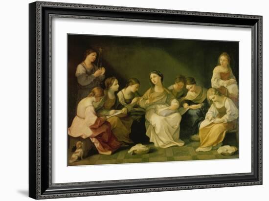 The Youth of Mary, 1610-Guido Reni-Framed Giclee Print