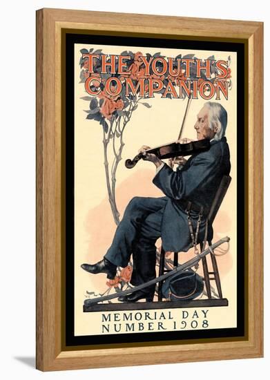 The Youth's Companion: Memorial Day-null-Framed Stretched Canvas