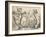 'The youth talking to this father, who is doing a handstand', 1889-John Tenniel-Framed Giclee Print