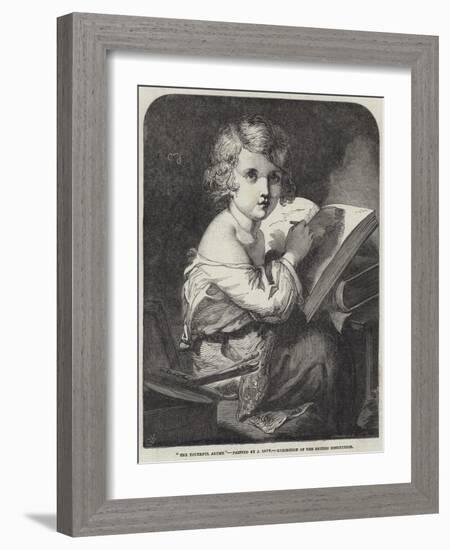 The Youthful Artist-James Sant-Framed Giclee Print