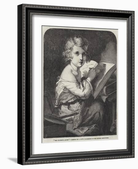 The Youthful Artist-James Sant-Framed Giclee Print