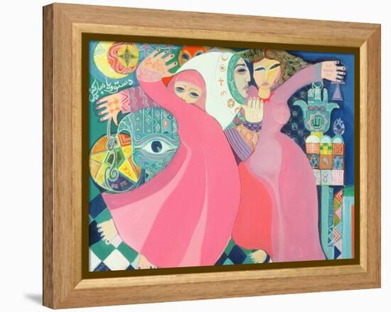 The Zar II, 1992-Laila Shawa-Framed Premier Image Canvas