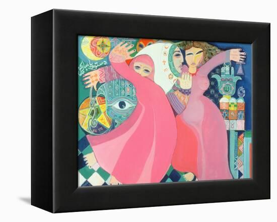 The Zar II, 1992-Laila Shawa-Framed Premier Image Canvas