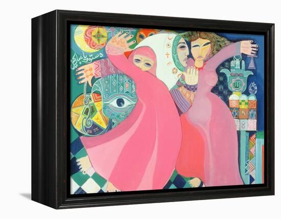 The Zar II, 1992-Laila Shawa-Framed Premier Image Canvas