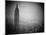 The Zeppelin Hindenburg Floats Past the Empire State Building-null-Mounted Photographic Print