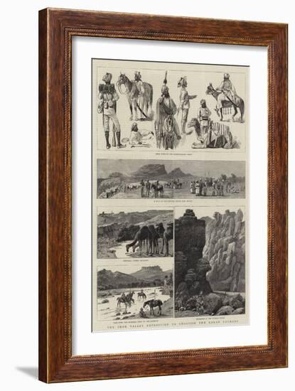 The Zhob Valley Expedition to Chastise the Kakar Pathans-null-Framed Giclee Print