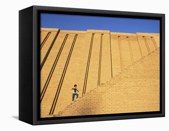 The Ziggurat, Agargouf, Iraq, Middle East-Nico Tondini-Framed Premier Image Canvas