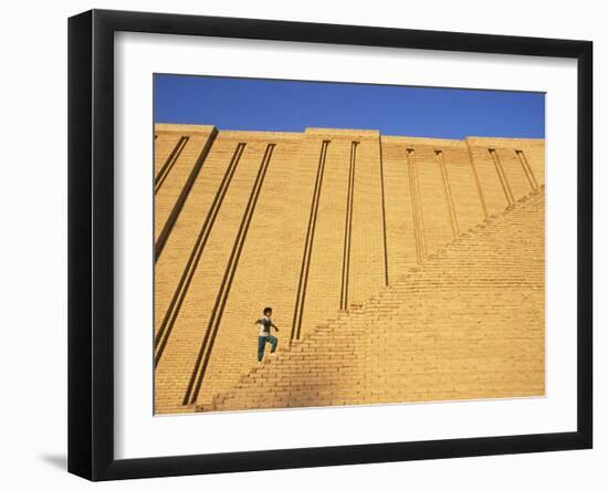 The Ziggurat, Agargouf, Iraq, Middle East-Nico Tondini-Framed Photographic Print