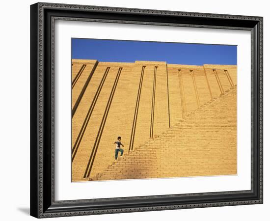 The Ziggurat, Agargouf, Iraq, Middle East-Nico Tondini-Framed Photographic Print