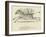 The Zigzag Zealous Zebra-Edward Lear-Framed Giclee Print