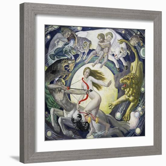 The Zodiac-Ernest Procter-Framed Giclee Print