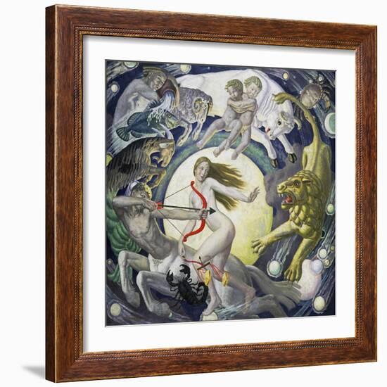 The Zodiac-Ernest Procter-Framed Giclee Print