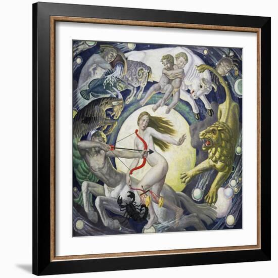 The Zodiac-Ernest Procter-Framed Giclee Print