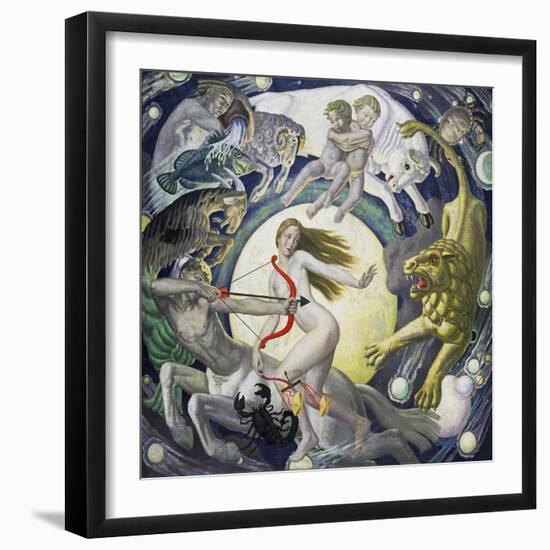 The Zodiac-Ernest Procter-Framed Giclee Print