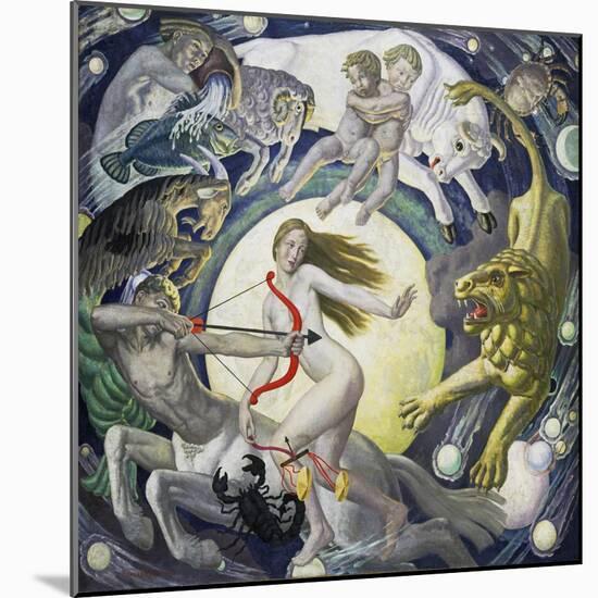 The Zodiac-Ernest Procter-Mounted Giclee Print