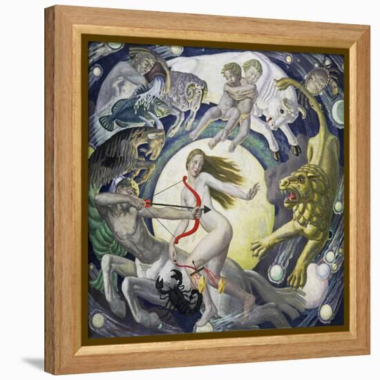 The Zodiac-Ernest Procter-Framed Premier Image Canvas