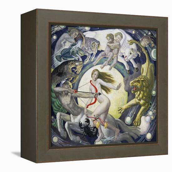 The Zodiac-Ernest Procter-Framed Premier Image Canvas