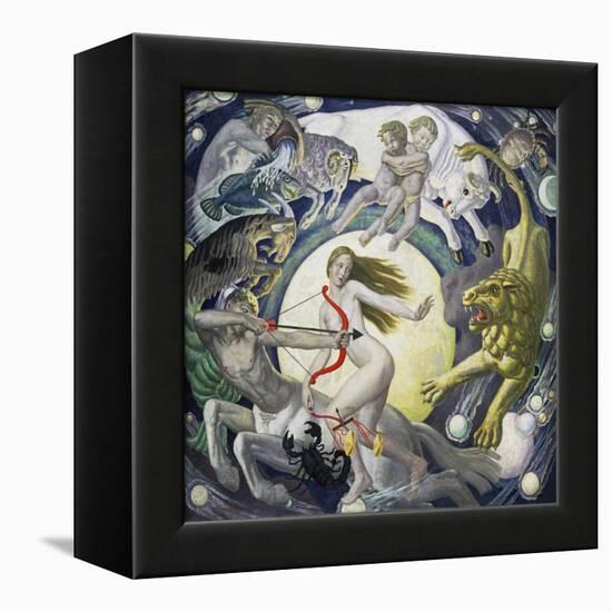 The Zodiac-Ernest Procter-Framed Premier Image Canvas