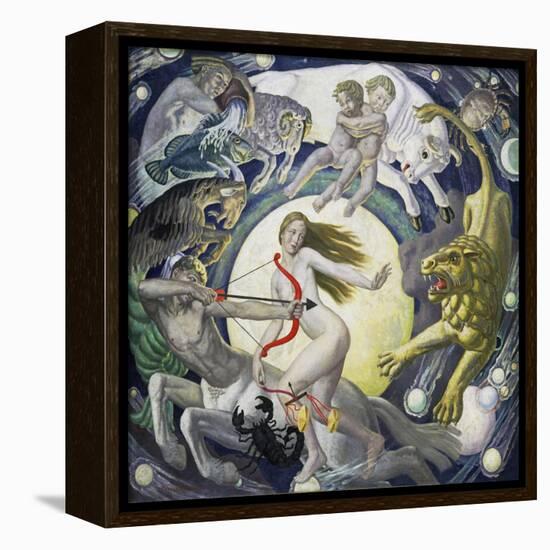 The Zodiac-Ernest Procter-Framed Premier Image Canvas