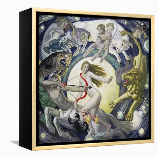 The Zodiac-Ernest Procter-Framed Premier Image Canvas