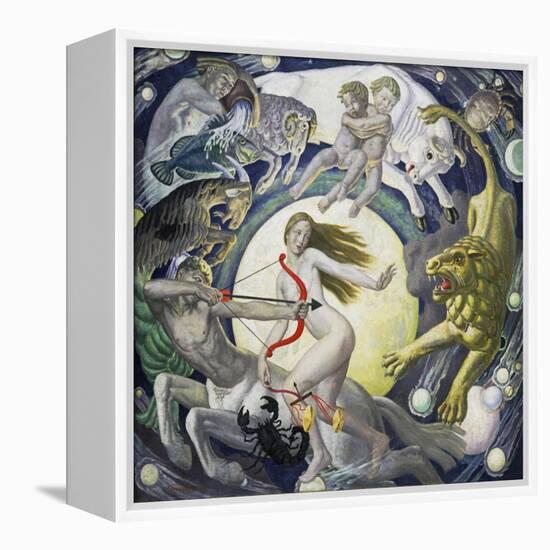 The Zodiac-Ernest Procter-Framed Premier Image Canvas