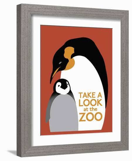 The Zoo 007-Vintage Lavoie-Framed Giclee Print