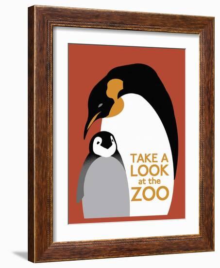 The Zoo 007-Vintage Lavoie-Framed Giclee Print