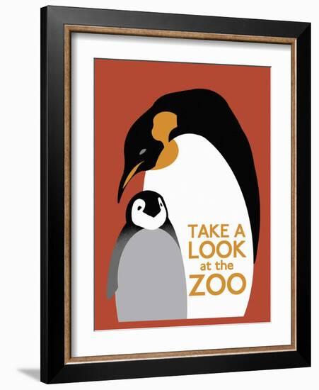 The Zoo 007-Vintage Lavoie-Framed Giclee Print