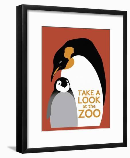 The Zoo 007-Vintage Lavoie-Framed Premium Giclee Print