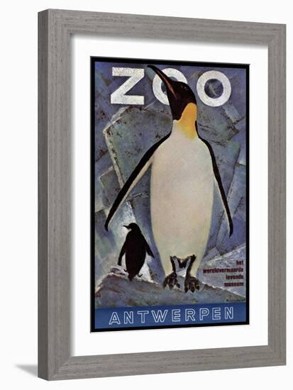 The Zoo 009-Vintage Lavoie-Framed Giclee Print