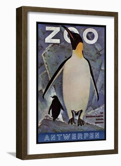 The Zoo 009-Vintage Lavoie-Framed Giclee Print