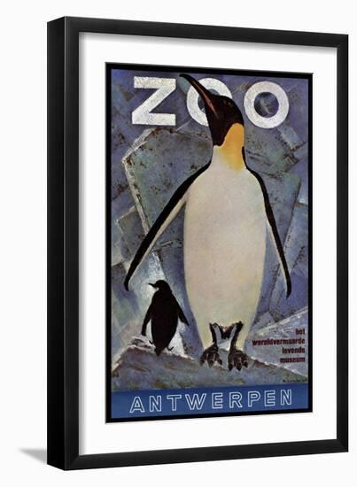 The Zoo 009-Vintage Lavoie-Framed Giclee Print