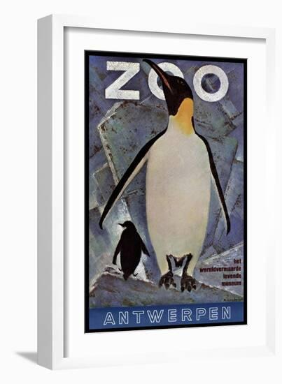 The Zoo 009-Vintage Lavoie-Framed Giclee Print