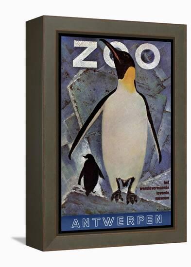 The Zoo 009-Vintage Lavoie-Framed Premier Image Canvas