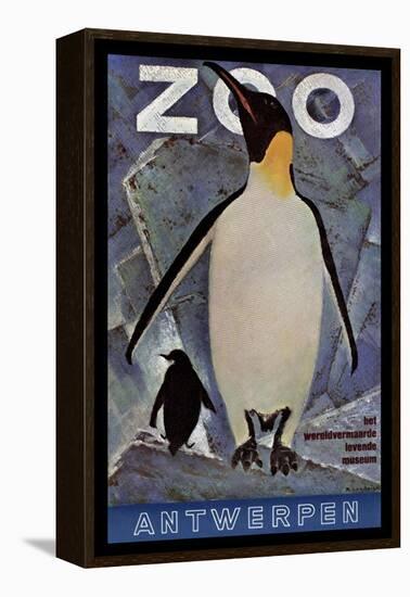 The Zoo 009-Vintage Lavoie-Framed Premier Image Canvas
