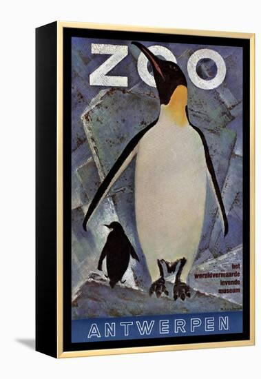 The Zoo 009-Vintage Lavoie-Framed Premier Image Canvas