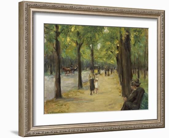 The Zoological Garden in Berlin, about 1920-Max Liebermann-Framed Giclee Print