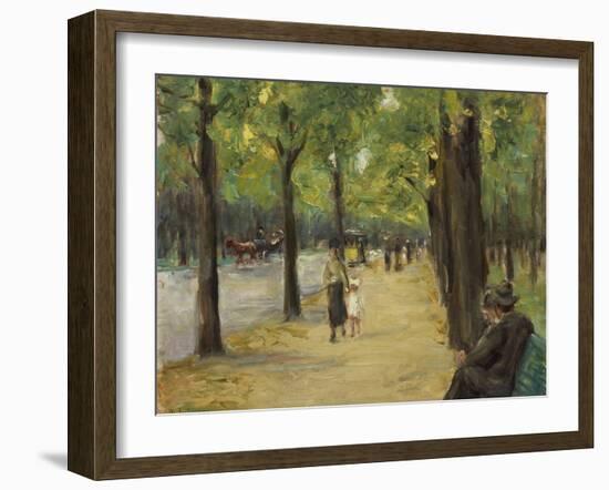 The Zoological Garden in Berlin, about 1920-Max Liebermann-Framed Giclee Print