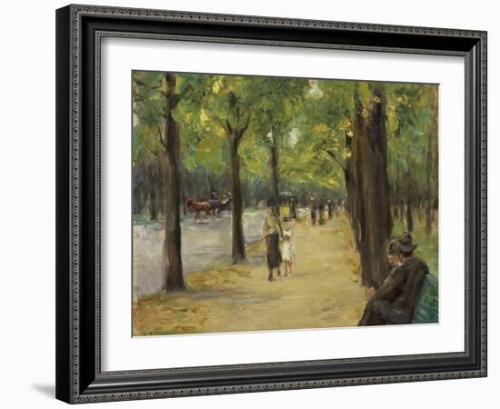 The Zoological Garden in Berlin, about 1920-Max Liebermann-Framed Giclee Print